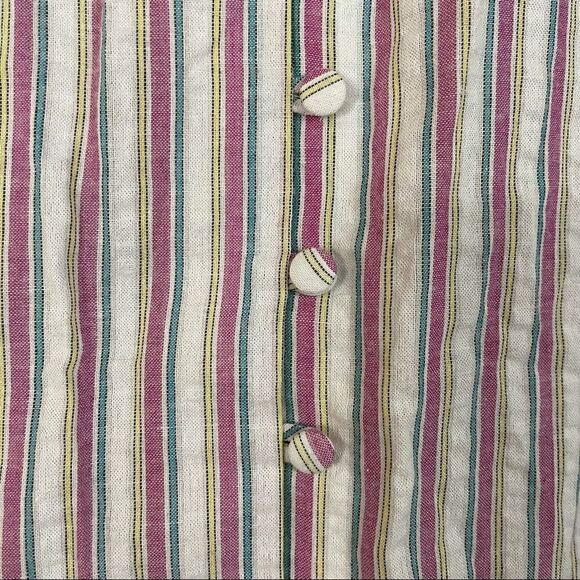 NWT - Modcloth Striped Button Down Top - Picture 3 of 6
